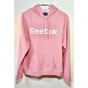 Women’s Mauve ReeBok Athletic Hoodie Sweatshirt S:Large